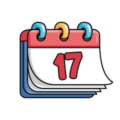 calendar icon vector illustration