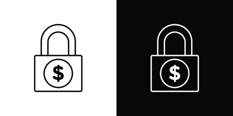 Fixed price icon Graphic vector set for ui design