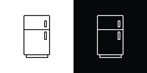 Fridge icon Graphic vector set for ui design