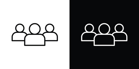 Group icon Graphic vector set for ui design