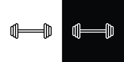 Gym icon Graphic vector set for ui design