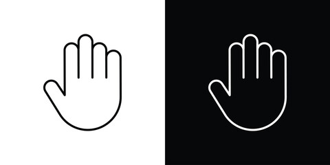 Hand icon Graphic vector set for ui design