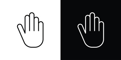 Hand icon Graphic vector set for ui design
