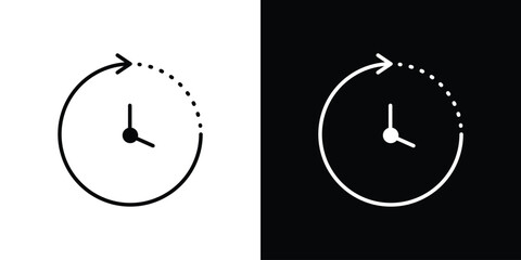 History icon Graphic vector set for ui design