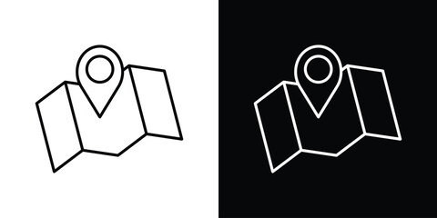 Journey icon Graphic vector set for ui design