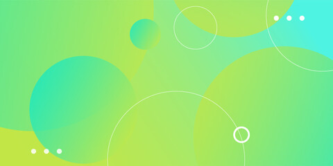 Background banners. full of colors, bright green gradations.