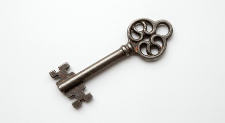 Antique key ornate detail