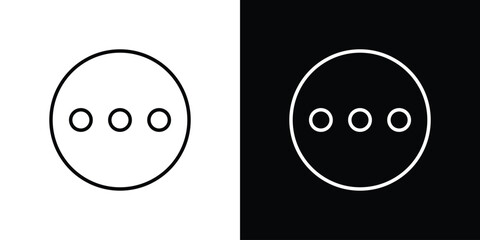 More icon Graphic vector set for ui design