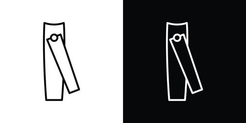 Nail clippers icon Graphic vector set for ui design