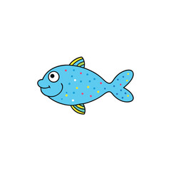 vector illustration of fish