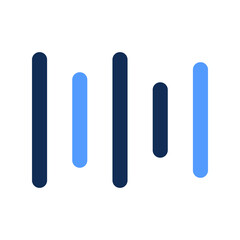 voice assistant outline color icon