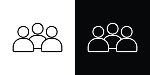 people icon Graphic vector set for ui design