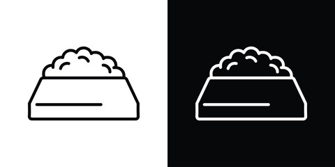 Pet food icon Graphic vector set for ui design