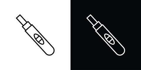 Pregnancy test icon Graphic vector set for ui design