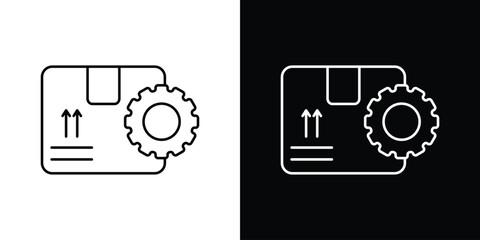 Product management icon Graphic vector set for ui design