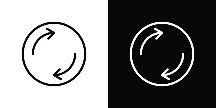 Recovery icon Graphic vector set for ui design