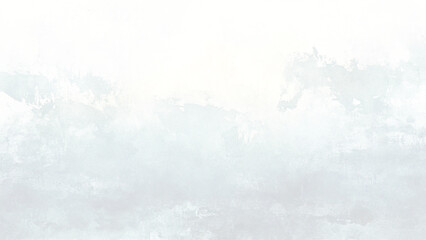 Abstract blue watercolor texture on white background creating a calm and artistic atmosphere.