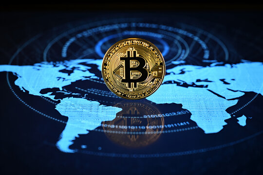 Bitcoin cryptocurrency blockchain technology digital currency global finance