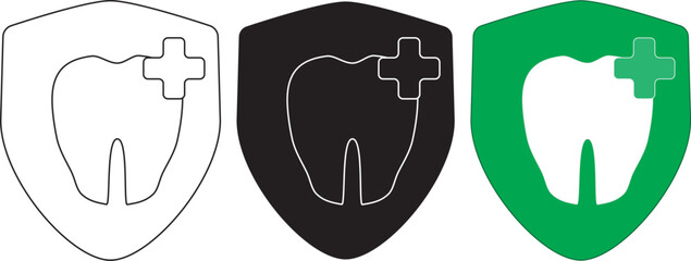 Tooth icon. Dental clinic logo. Human teeth vector illustration. Blue dentistry logotype. Oral hygiene concept. Dentist sign. Molar tooth enamel symbol. Simple tooth pictogram design isolated.
