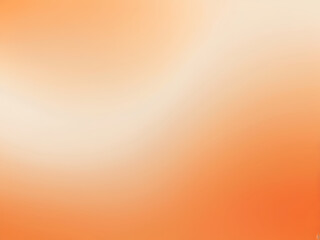 Orange White Smooth Gradient Background for Minimal Modern Digital Art and Design with ai