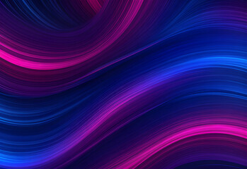 Abstract purple and blue wave glowing in the dark, futuristic, technology, and energy concept purple wave with glowing light and fluid curves for vibrant digital abstract backgrounds. soft background 