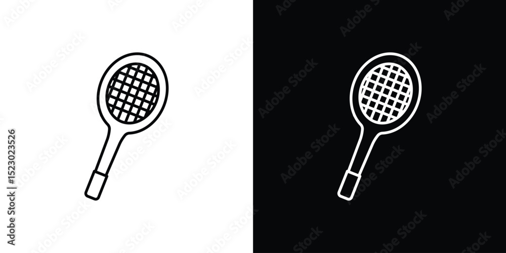 Canvas Prints tennis icon graphic vector set for ui design
