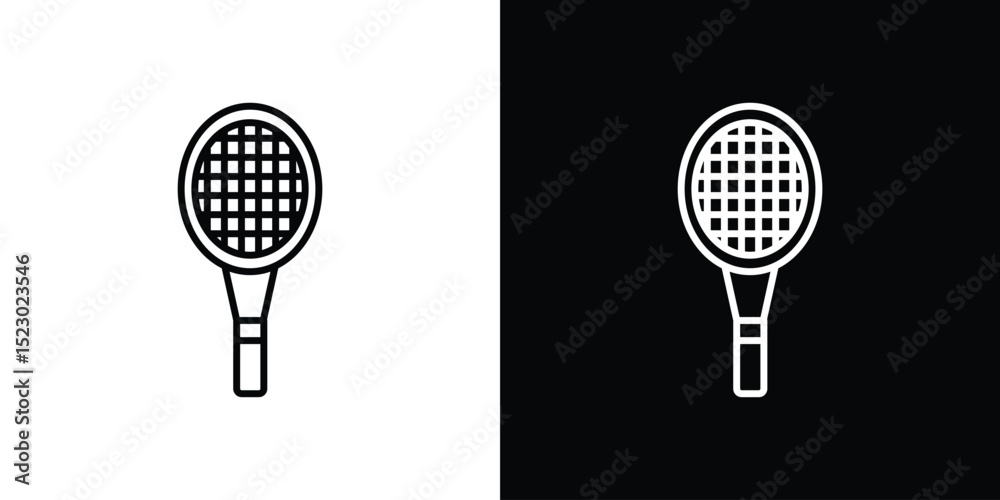 Canvas Prints tennis icon graphic vector set for ui design