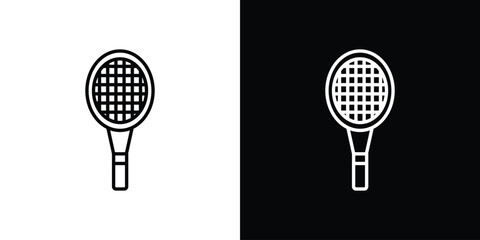Tennis icon Graphic vector set for ui design