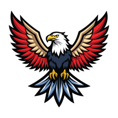 Obraz premium eagle in the form of an eagle