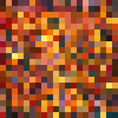 Colorful abstract mosaic background. Pixel effect. Camo and camouflage.