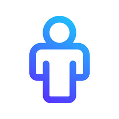 toilet gradient icon