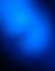Obraz premium deep navy to midnight black abstract blur gradient wallpaper, magazine photoshoot. White tone