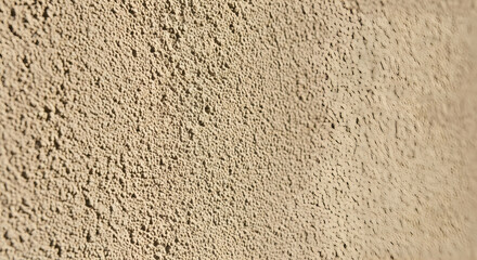 Neutral Tone Stucco Wall With Interesting Surface Texture And Visual Variation