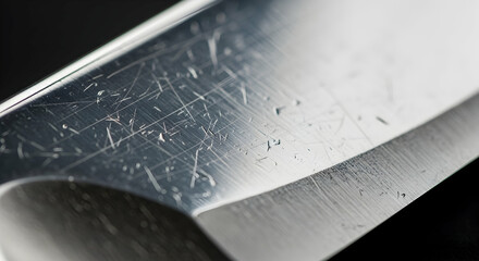 Worn Metal Texture With Scratches Demonstrates Resilience And Industrial Aesthetic