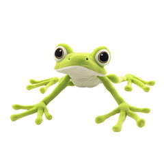Naklejka premium tree frog plush toy with big eyes, tree frog plush toy with long legs, realistic tree frog plush toy, tree frog plush toy, tree frog plush toy, tree frog plush toy