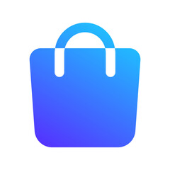 bag gradient fill icon