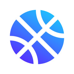 sport gradient fill icon