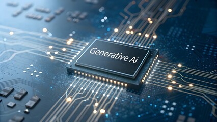 Labeled Generative AI Chip at the Core of Future Digital Systems