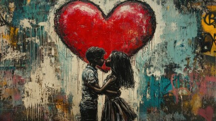 Fototapeta premium Urban Heartbeat