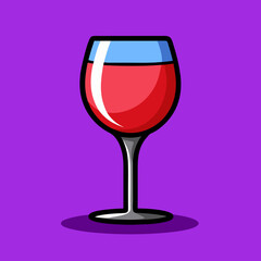 glass of wine