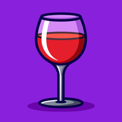 glass of wine