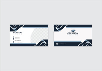 Modern business card template design set for marketing business proposal promotion publication cover page new digital marketing business card .
