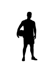 Volleyball player vector playing volleyball