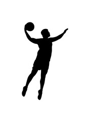 Volleyball player playing volleyball vector .