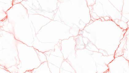 Marble texture with white and red veins showcasing natural elegance and beauty in design elements