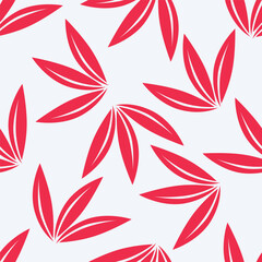 Floral pattern design, vector illustration background