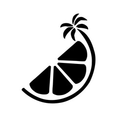 vector illustration of a cocktail