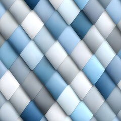 Fototapeta premium Abstract Blue and Gray Geometric Pattern