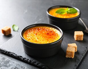 Creamy, caramelized custard desserts