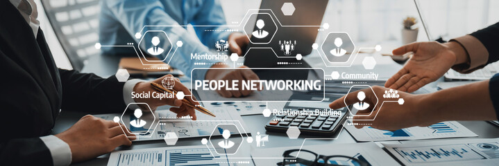 Collaborative Business Networking Strategies for Professionals, Demonstrating Mentorship and Community Engagement in a Modern Work Environment. Amity